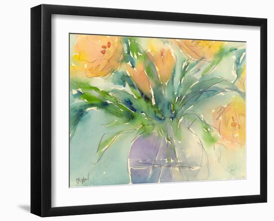 Something Floral III-Samuel Dixon-Framed Art Print