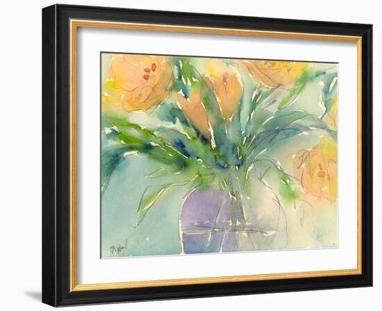 Something Floral III-Samuel Dixon-Framed Art Print