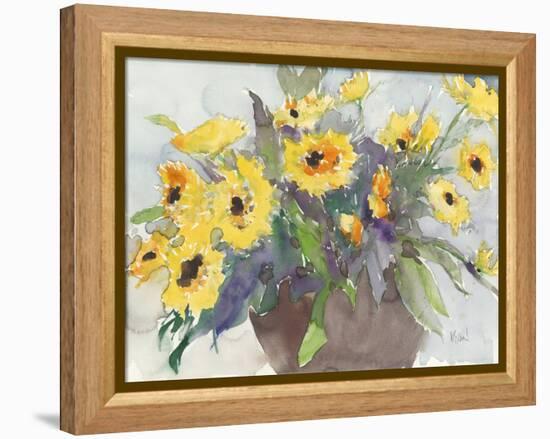 Something Floral V-Samuel Dixon-Framed Stretched Canvas