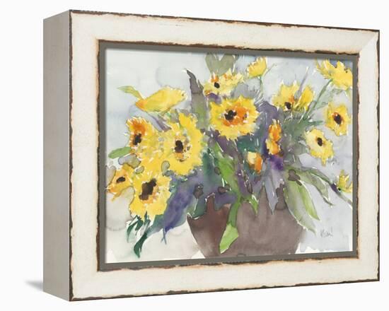 Something Floral V-Samuel Dixon-Framed Stretched Canvas