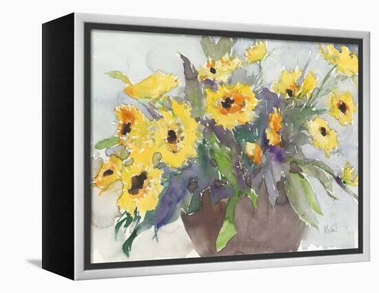 Something Floral V-Samuel Dixon-Framed Stretched Canvas