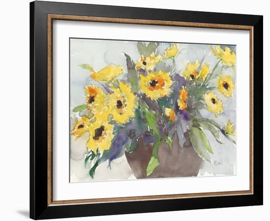 Something Floral V-Samuel Dixon-Framed Art Print