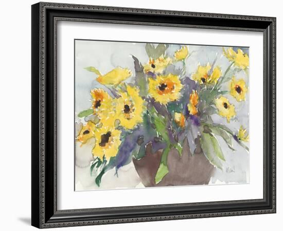 Something Floral V-Samuel Dixon-Framed Art Print