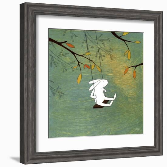 Something is in the Air-Kristiana Pärn-Framed Art Print