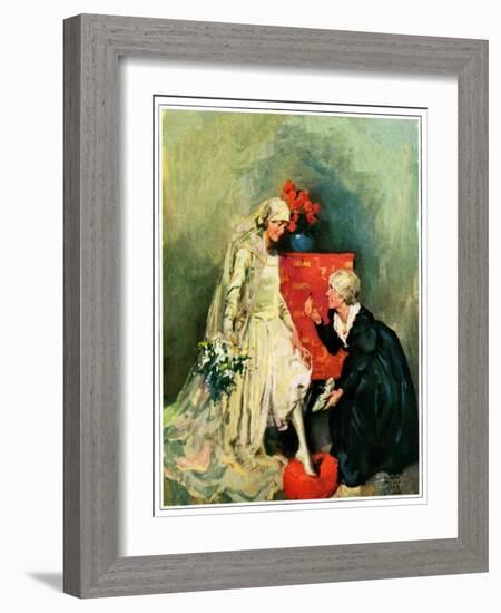 "Something Old, Something New,"June 1, 1928-William Meade Prince-Framed Giclee Print