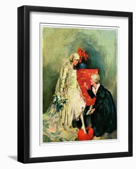 "Something Old, Something New,"June 1, 1928-William Meade Prince-Framed Giclee Print