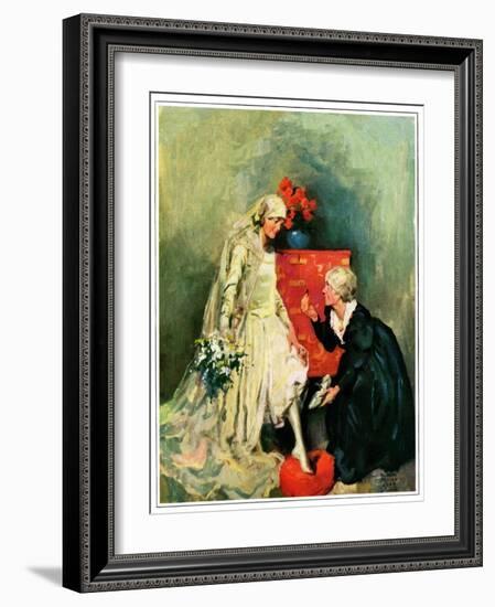 "Something Old, Something New,"June 1, 1928-William Meade Prince-Framed Giclee Print