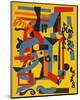 Something on the Eight Ball, 1953-1954-Stuart Davis-Mounted Art Print