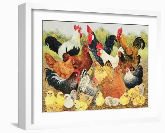 Something to Crow About-Pat Scott-Framed Giclee Print