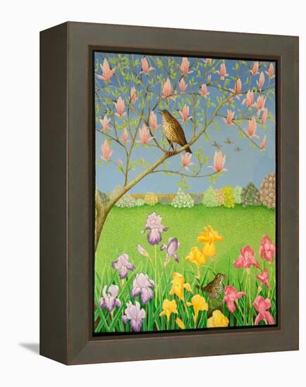 Something to Sing About, 2011-Pat Scott-Framed Premier Image Canvas