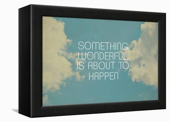 Something Wonderful-Vintage Skies-Framed Premier Image Canvas