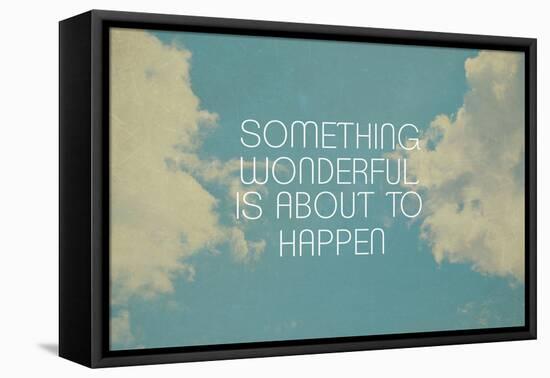 Something Wonderful-Vintage Skies-Framed Premier Image Canvas