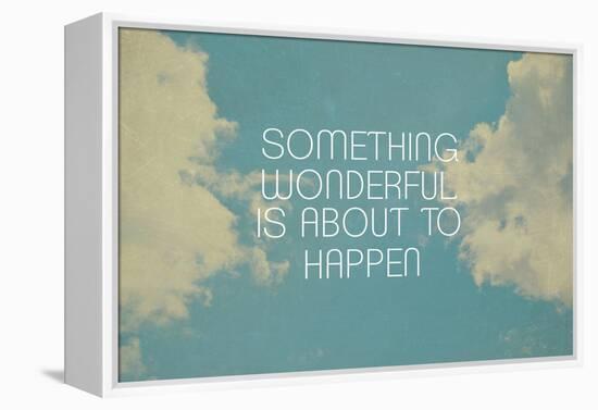 Something Wonderful-Vintage Skies-Framed Premier Image Canvas