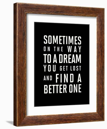 Sometimes On The Way To A Dream-Brett Wilson-Framed Art Print