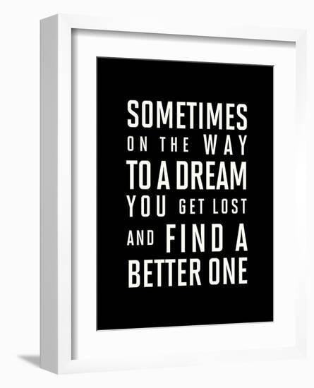 Sometimes On The Way To A Dream-Brett Wilson-Framed Art Print