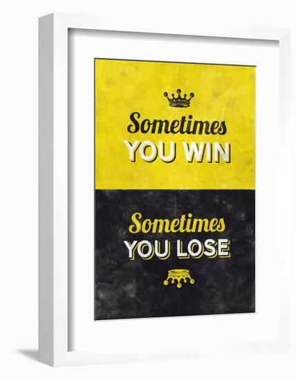 Sometimes-Hannes Beer-Framed Art Print