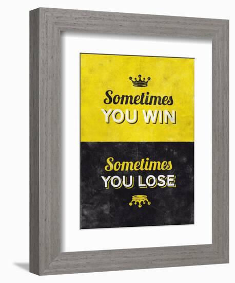 Sometimes-Hannes Beer-Framed Premium Giclee Print