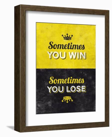 Sometimes-Hannes Beer-Framed Premium Giclee Print