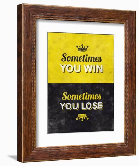 Sometimes-Hannes Beer-Framed Premium Giclee Print