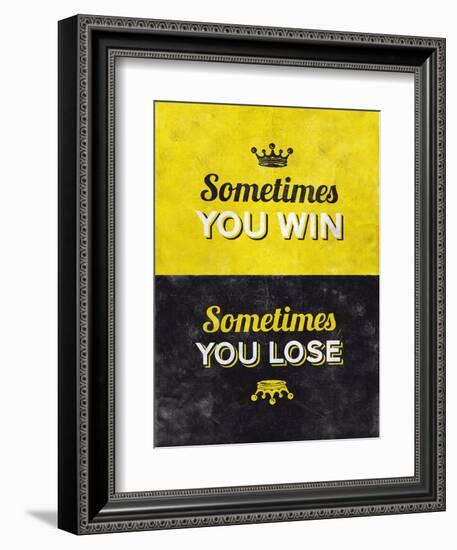 Sometimes-Hannes Beer-Framed Premium Giclee Print