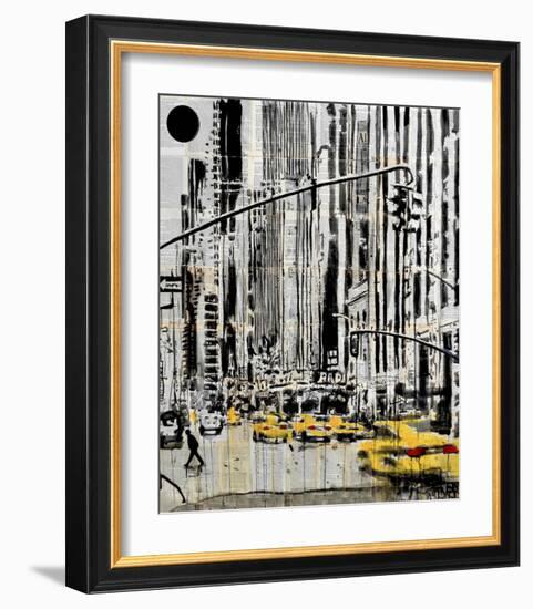 Somewhere in New York City-Loui Jover-Framed Art Print