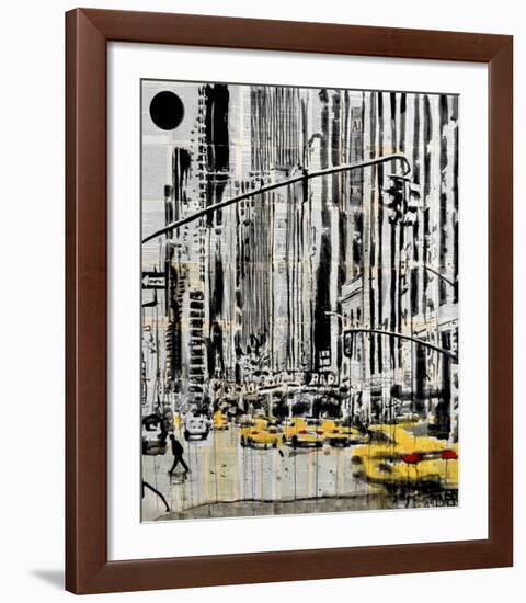 Somewhere in New York City-Loui Jover-Framed Giclee Print