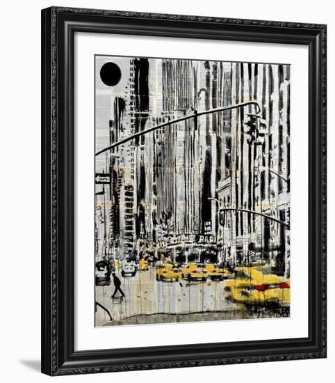 Somewhere in New York City-Loui Jover-Framed Giclee Print