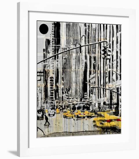 Somewhere in New York City-Loui Jover-Framed Giclee Print