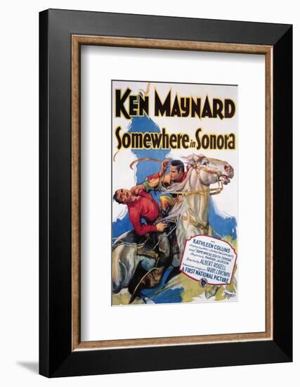 Somewhere In Sonora-null-Framed Giclee Print