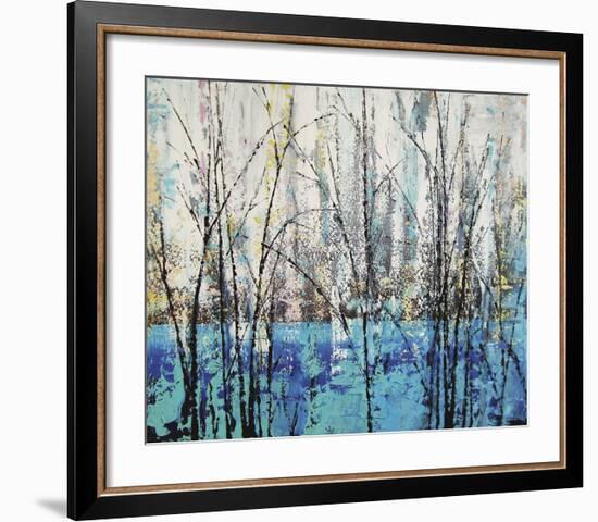 Somewhere in the Mist-Aja Trier-Framed Art Print