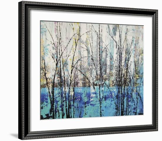 Somewhere in the Mist-Aja Trier-Framed Art Print