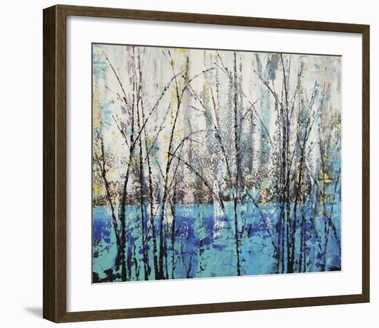 Somewhere in the Mist-Aja Trier-Framed Art Print