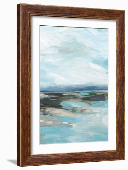 Somewhere on the Beach II-Wani Pasion-Framed Art Print