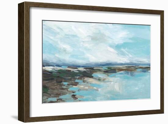 Somewhere on the Beach-Wani Pasion-Framed Giclee Print