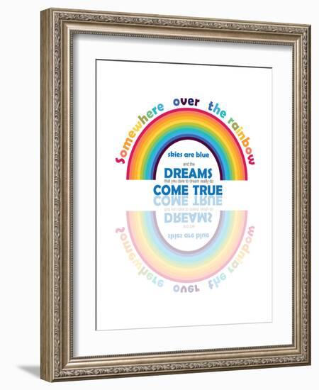 Somewhere over the Rainbow-Mindy Howard-Framed Giclee Print