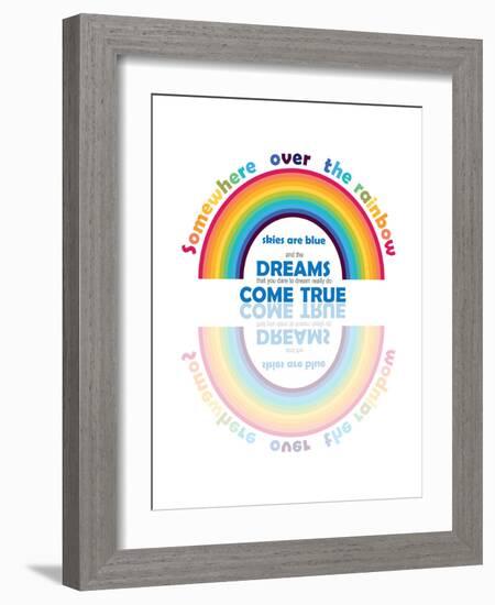 Somewhere over the Rainbow-Mindy Howard-Framed Giclee Print