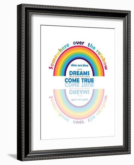 Somewhere over the Rainbow-Mindy Howard-Framed Giclee Print