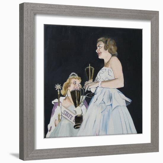 Somewhere There's an Angel, 2007-Cathy Lomax-Framed Giclee Print