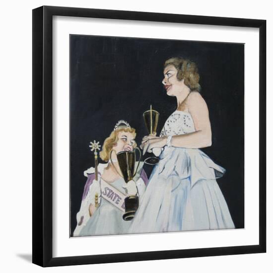 Somewhere There's an Angel, 2007-Cathy Lomax-Framed Giclee Print