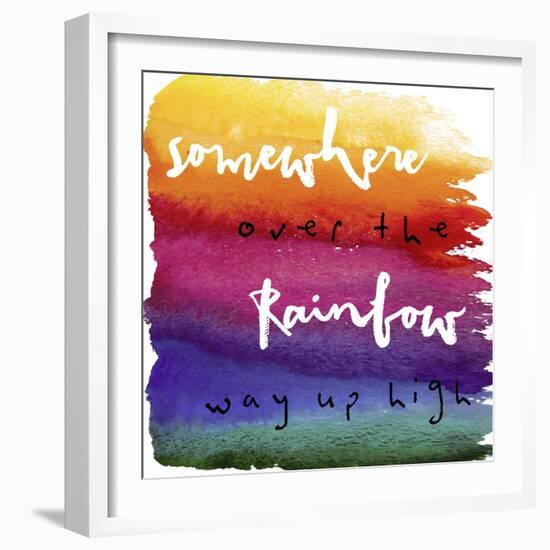 Somewhere-Color Bakery-Framed Giclee Print