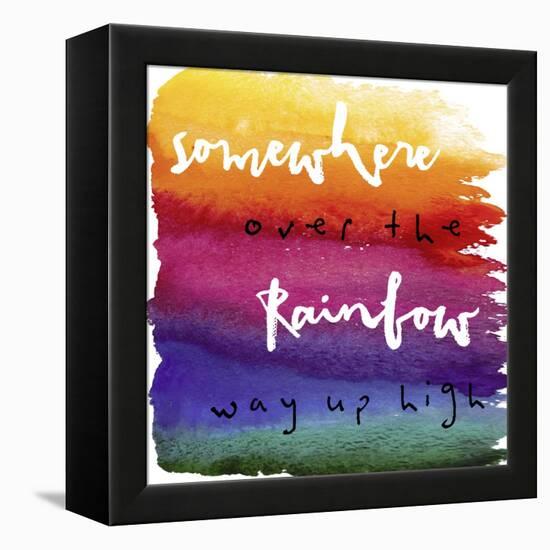 Somewhere-Color Bakery-Framed Premier Image Canvas