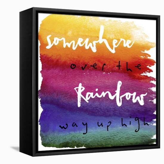 Somewhere-Color Bakery-Framed Premier Image Canvas