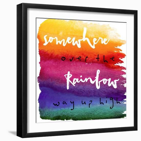 Somewhere-null-Framed Giclee Print