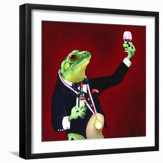 Sommelier-Will Bullas-Framed Giclee Print