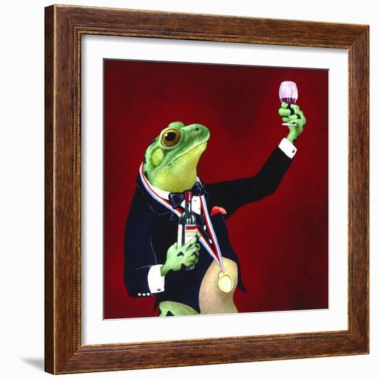 Sommelier-Will Bullas-Framed Premium Giclee Print