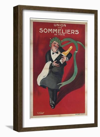 Sommeliers Champagne-null-Framed Giclee Print