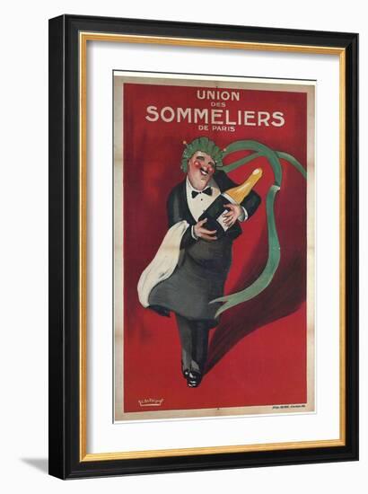 Sommeliers Champagne-null-Framed Giclee Print