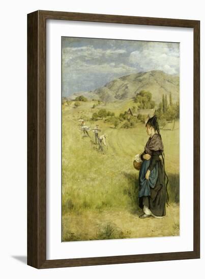 Sommer in the Black Forest, 1873-Hans Thoma-Framed Giclee Print