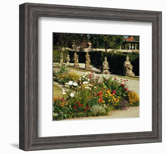 Somptuous Garden V-null-Framed Art Print