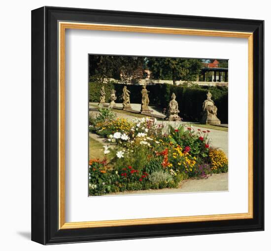 Somptuous Garden V-null-Framed Art Print